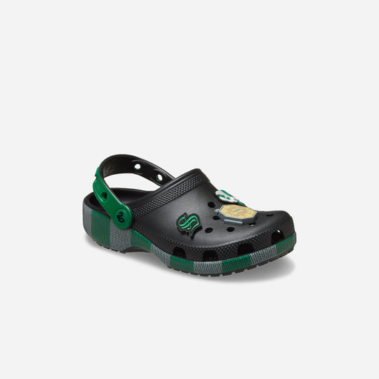 Giày Clog Trẻ Em Crocs Classic Slytherin - Đen