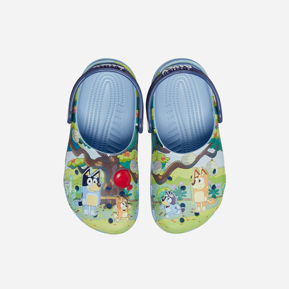 Giày Clog Trẻ Em Crocs Classic Bluey - Nhiều Màu - Supersports Vietnam