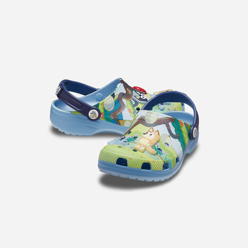 Giày Clog Trẻ Em Crocs Classic Bluey - Nhiều Màu - Supersports Vietnam