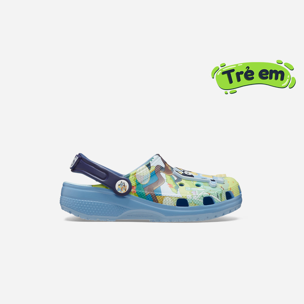 Giày Clog Trẻ Em Crocs Classic Bluey - Nhiều Màu