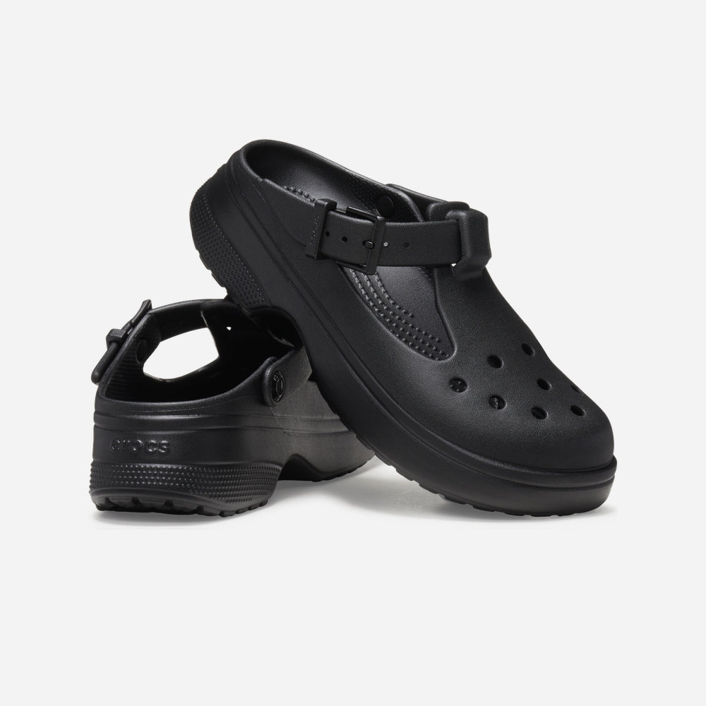 Giày Clog Unisex Crocs Classic Mary Jane - Đen - Supersports Vietnam