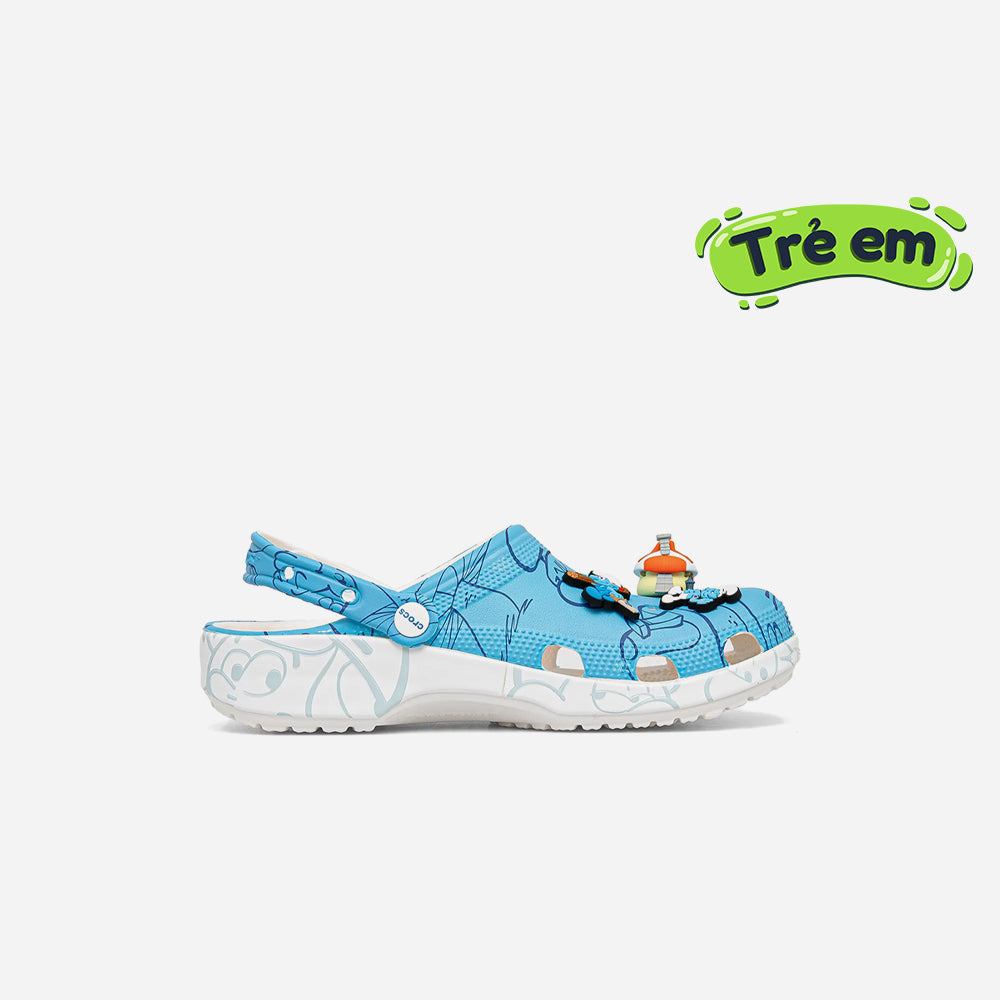 Giày Clog Trẻ Em Crocs Smurfs Classic - Xanh Dương - Supersports Vietnam
