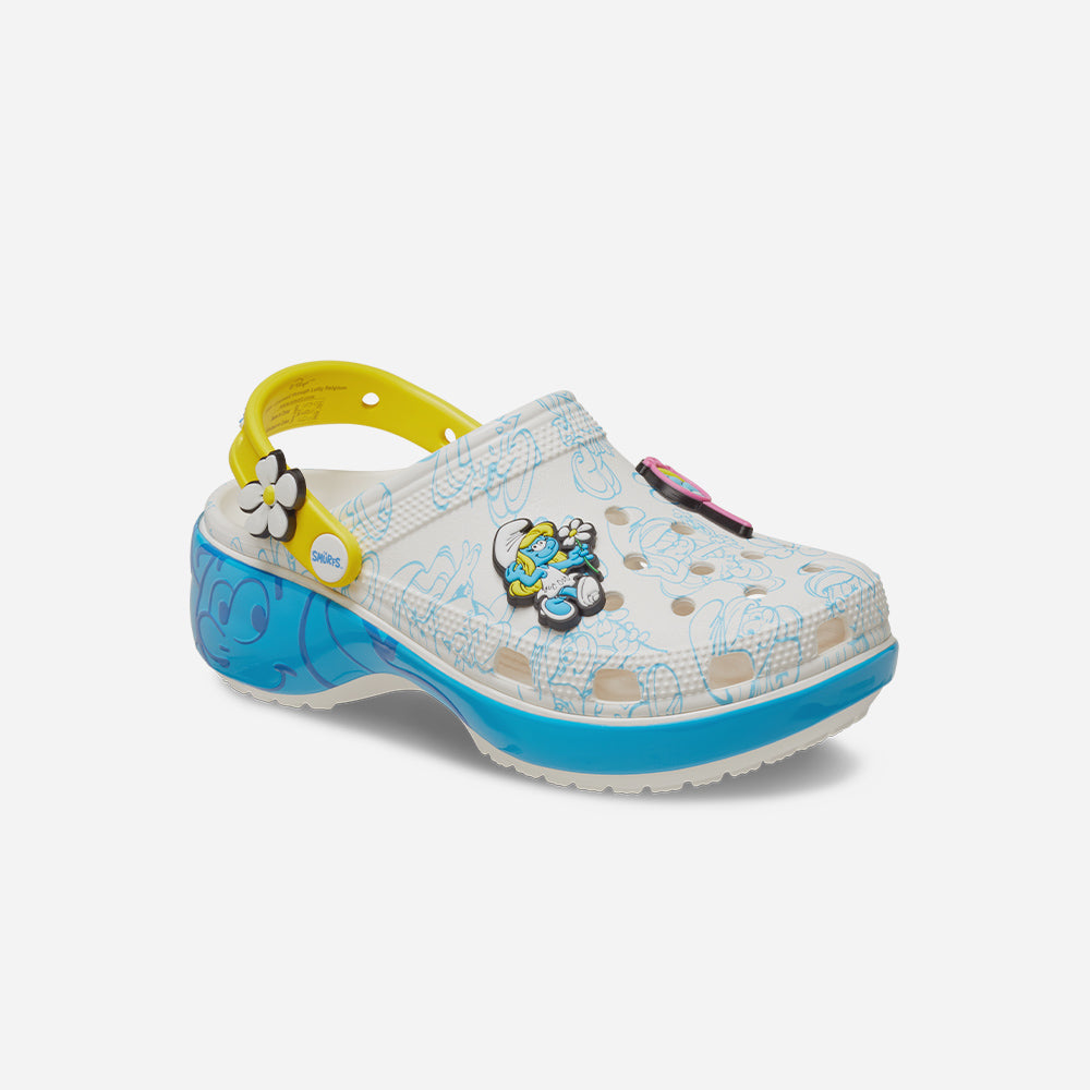 Giày Clog Nữ Crocs Smurfs Platform - Nhiều Màu - Supersports Vietnam