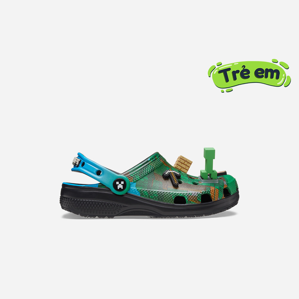 Giày Clog Trẻ Em Crocs Minecraft - Nhiều Màu - Supersports Vietnam