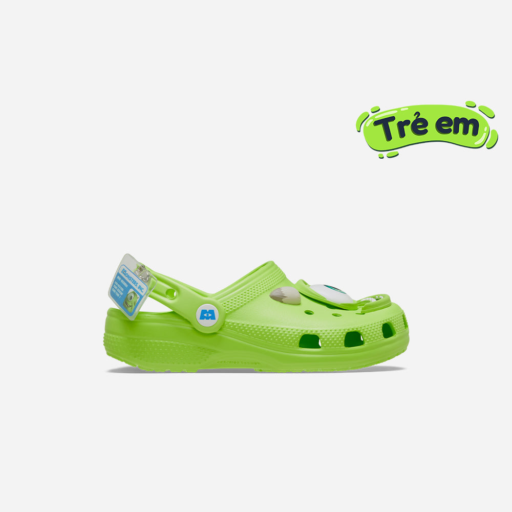 Giày Clog Trẻ Em Crocs Monsters Inc Mike Classic - Xanh Lá - Supersports Vietnam