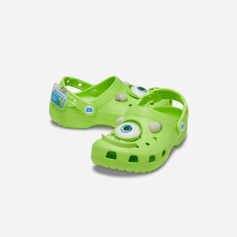 Giày Clog Trẻ Em Crocs Monsters Inc Mike Classic - Xanh Lá - Supersports Vietnam