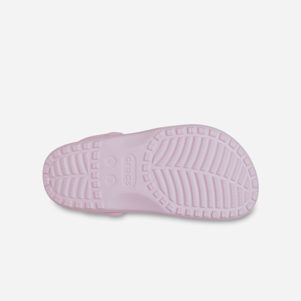 Giày Clog Unisex Crocs Classic Floral Cutout - Hồng - Supersports Vietnam