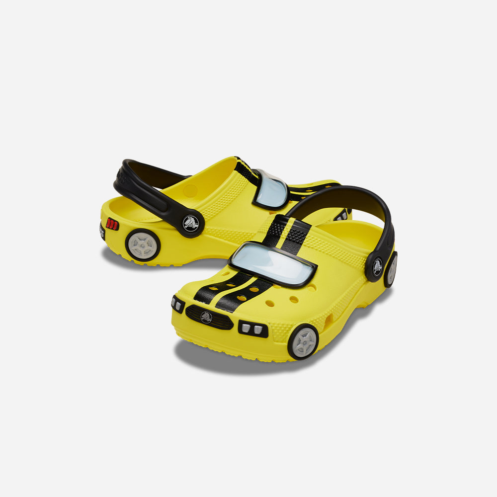 Giày Clog Trẻ Em Crocs Classic Iam Race Car - Vàng - Supersports Vietnam