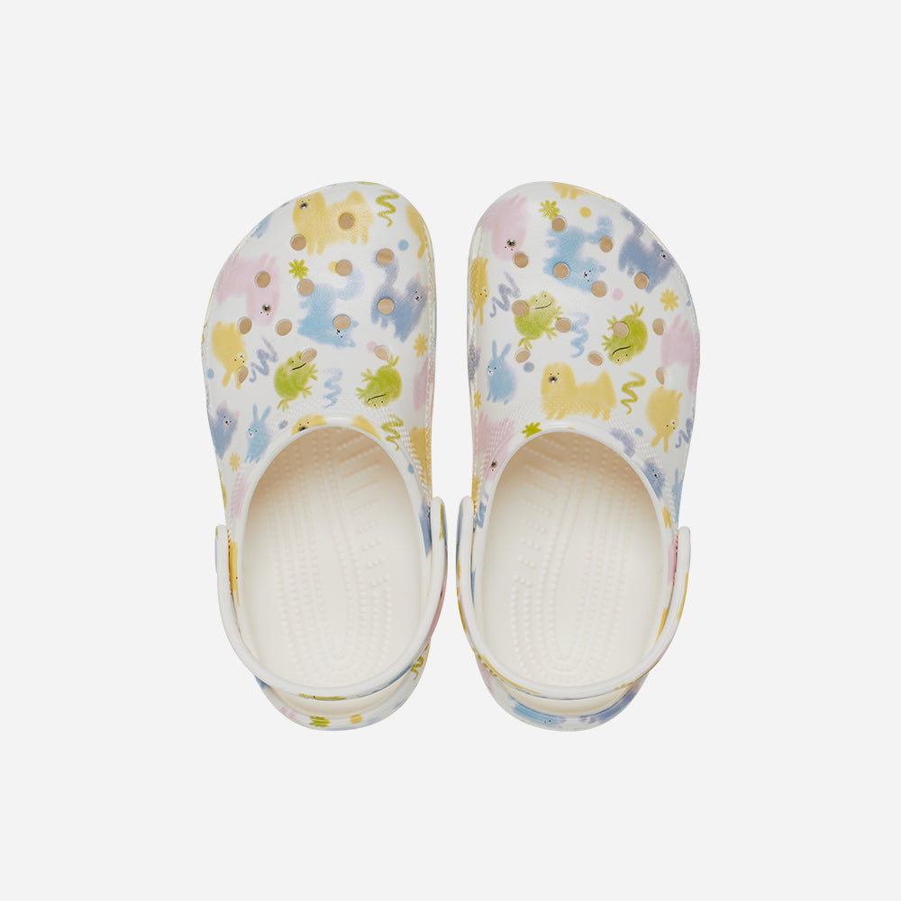 Giày Clog Trẻ Em Crocs Classic Pastel Pets - Nhiều Màu - Supersports Vietnam