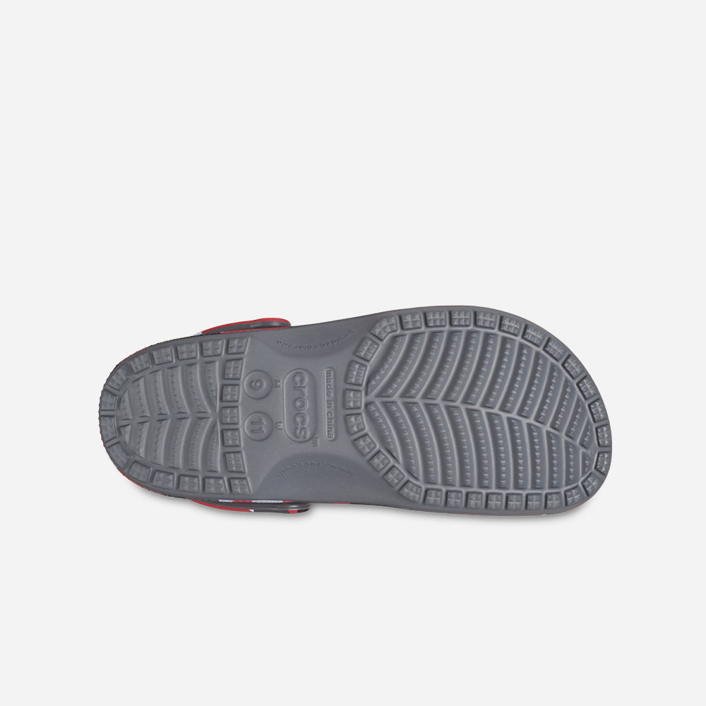 Giày Clog Unisex Crocs Classic Geo Camo - Đỏ - Supersports Vietnam