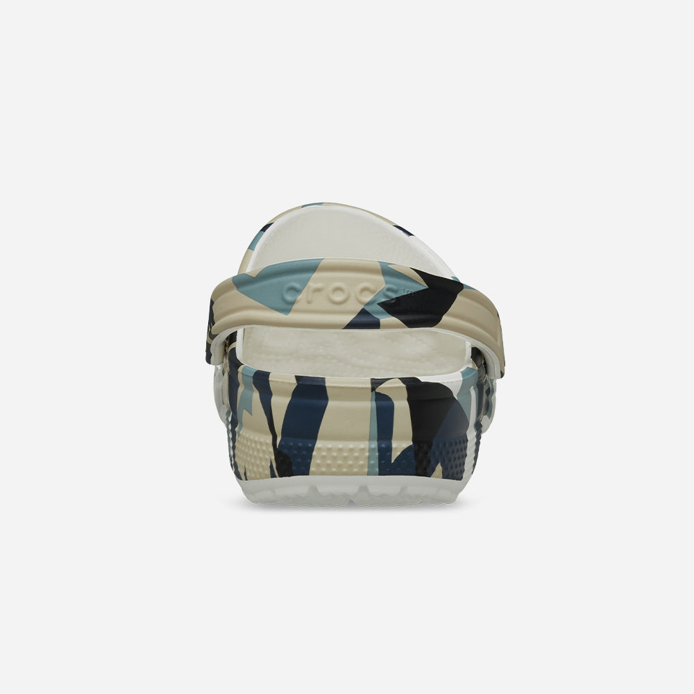 Giày Clog Unisex Crocs Classic Geo Camo - Nhiều Màu - Supersports Vietnam