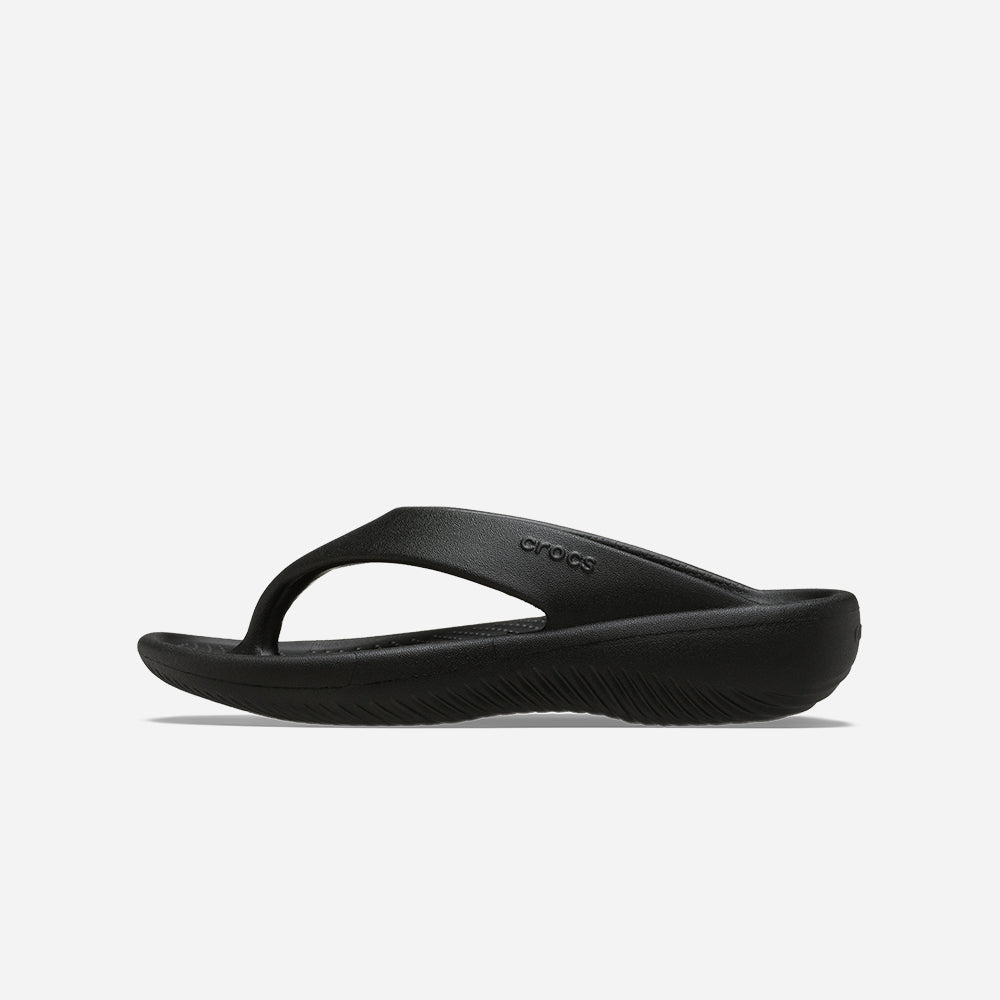 Dép Xỏ Ngón Nữ Crocs Mellow Recovery - Đen - Supersports Vietnam