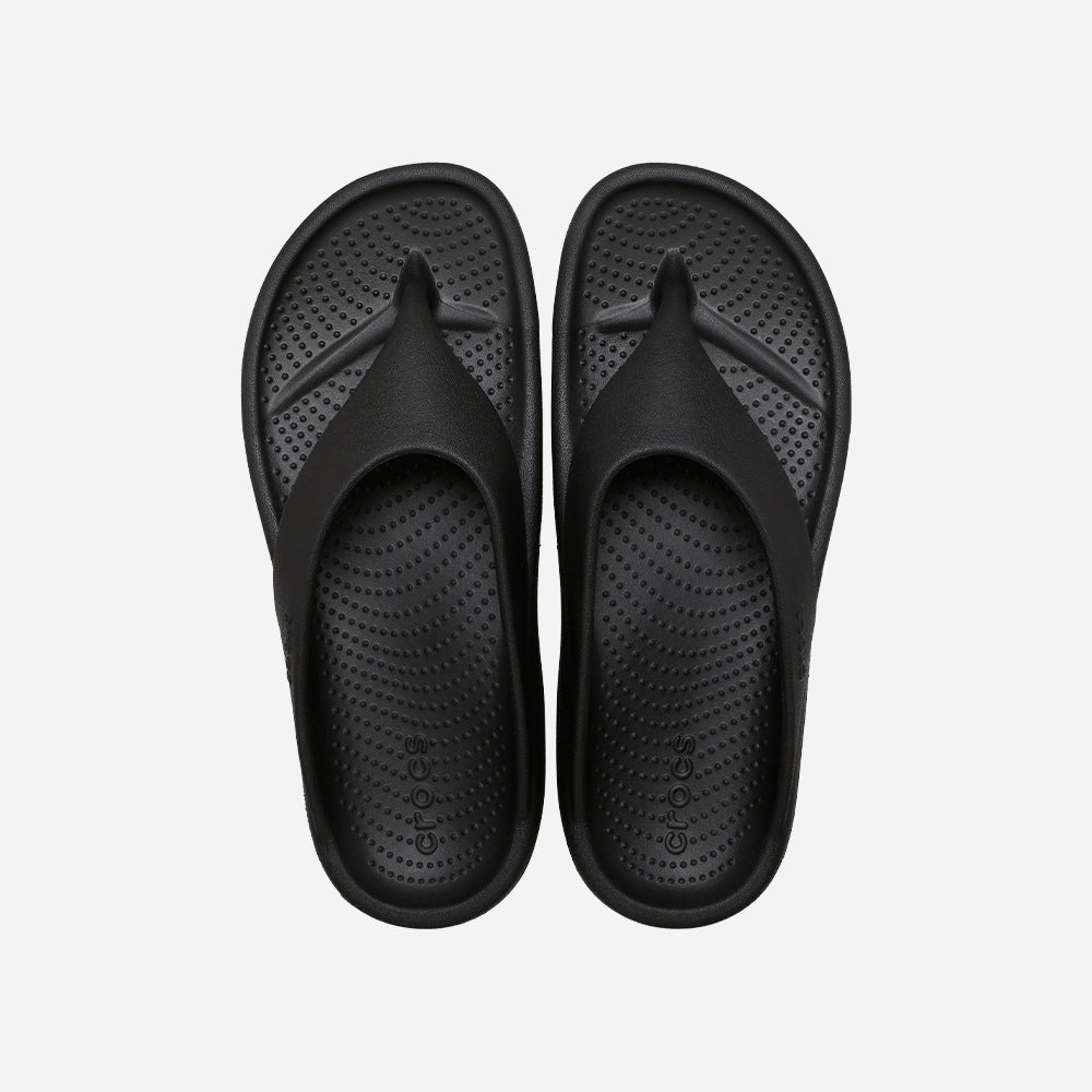 Dép Xỏ Ngón Nữ Crocs Mellow Recovery - Đen - Supersports Vietnam