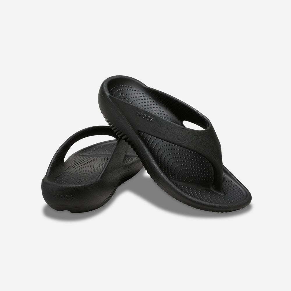Dép Xỏ Ngón Nữ Crocs Mellow Recovery - Đen - Supersports Vietnam