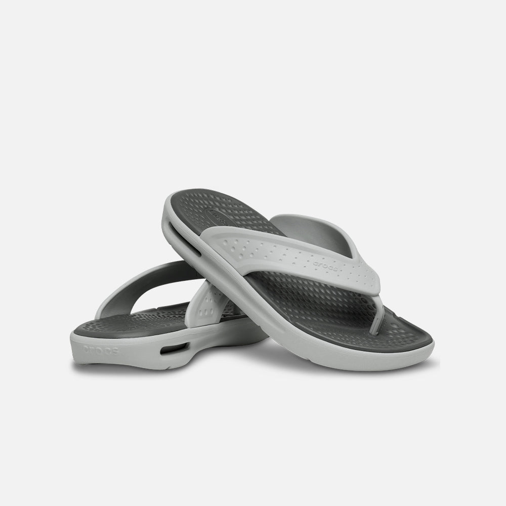 Dép Xỏ Ngón Nam Crocs Inmotion - Xám - Supersports Vietnam