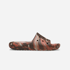 Dép Quai Ngang Unisex Crocs Classic Marbled - Nâu - Supersports Vietnam