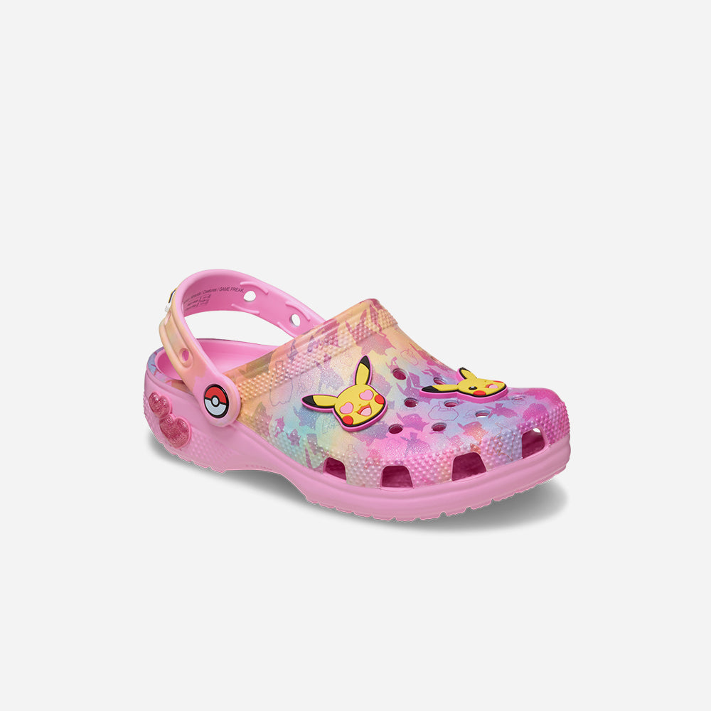Giày Clog Trẻ Em Crocs Pikachu Classic Clog K - Hồng - Supersports Vietnam