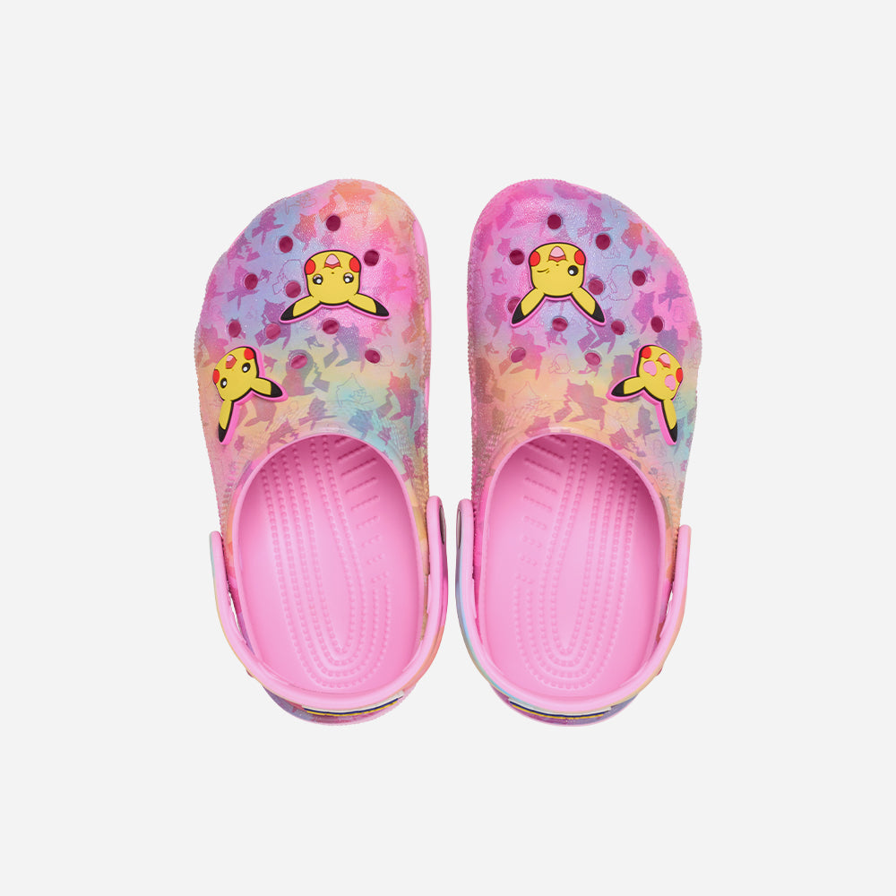 Giày Clog Trẻ Em Crocs Pikachu Classic Clog K - Hồng - Supersports Vietnam