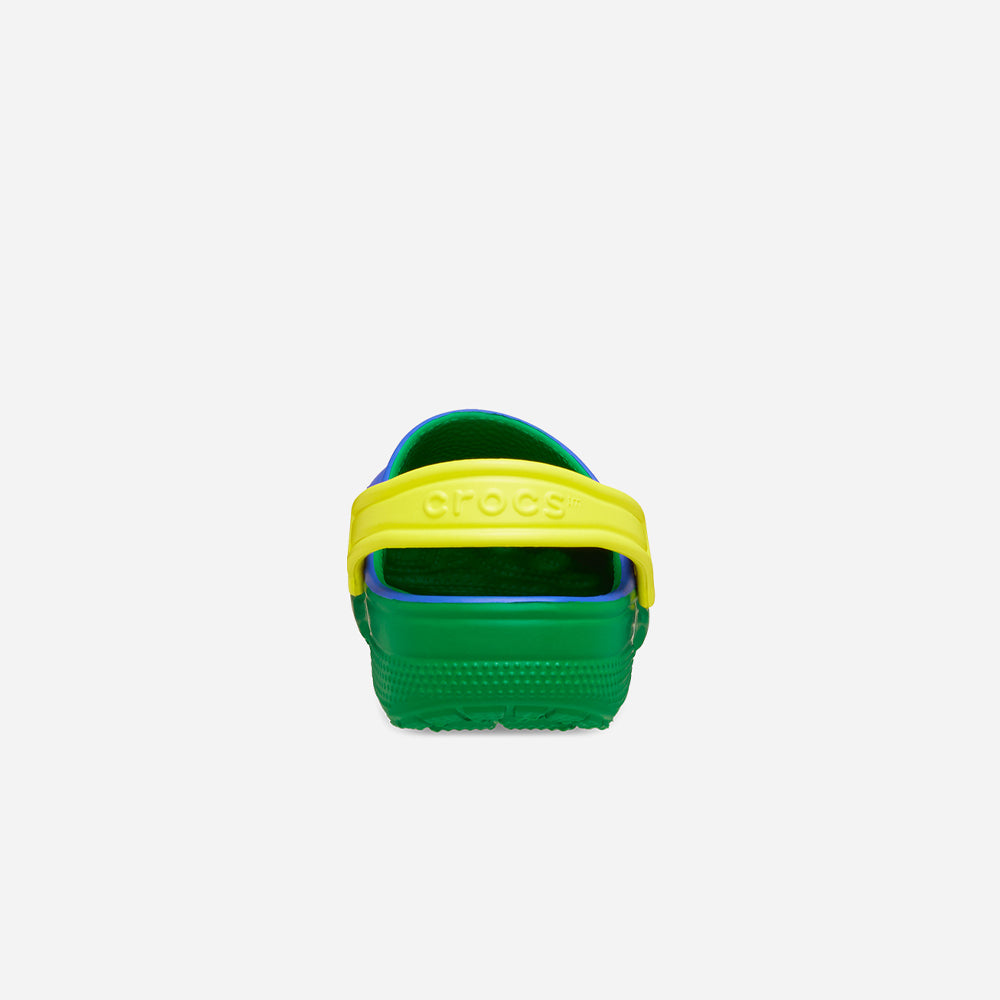 Giày Clog Trẻ Em Crocs Classic Retro Sport - Xanh Dương - Supersports Vietnam