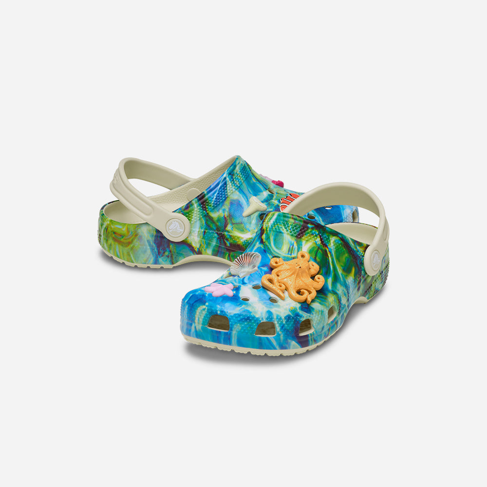 Giày Clog Trẻ Em Crocs Classic Under The Sea - Nhiều Màu - Supersports Vietnam