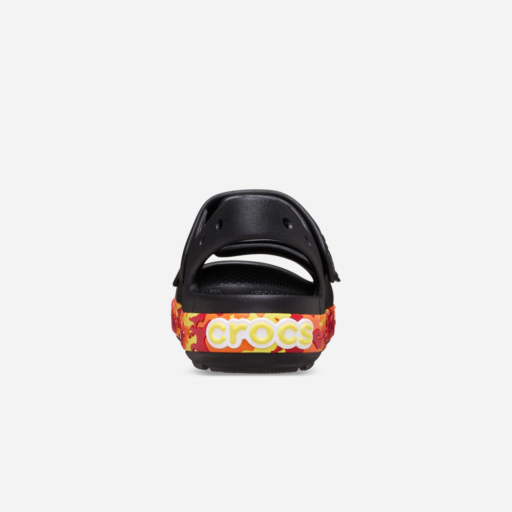 Giày Sandal Trẻ Em Crocs Crocband Cruiser Flames - Đen - Supersports Vietnam