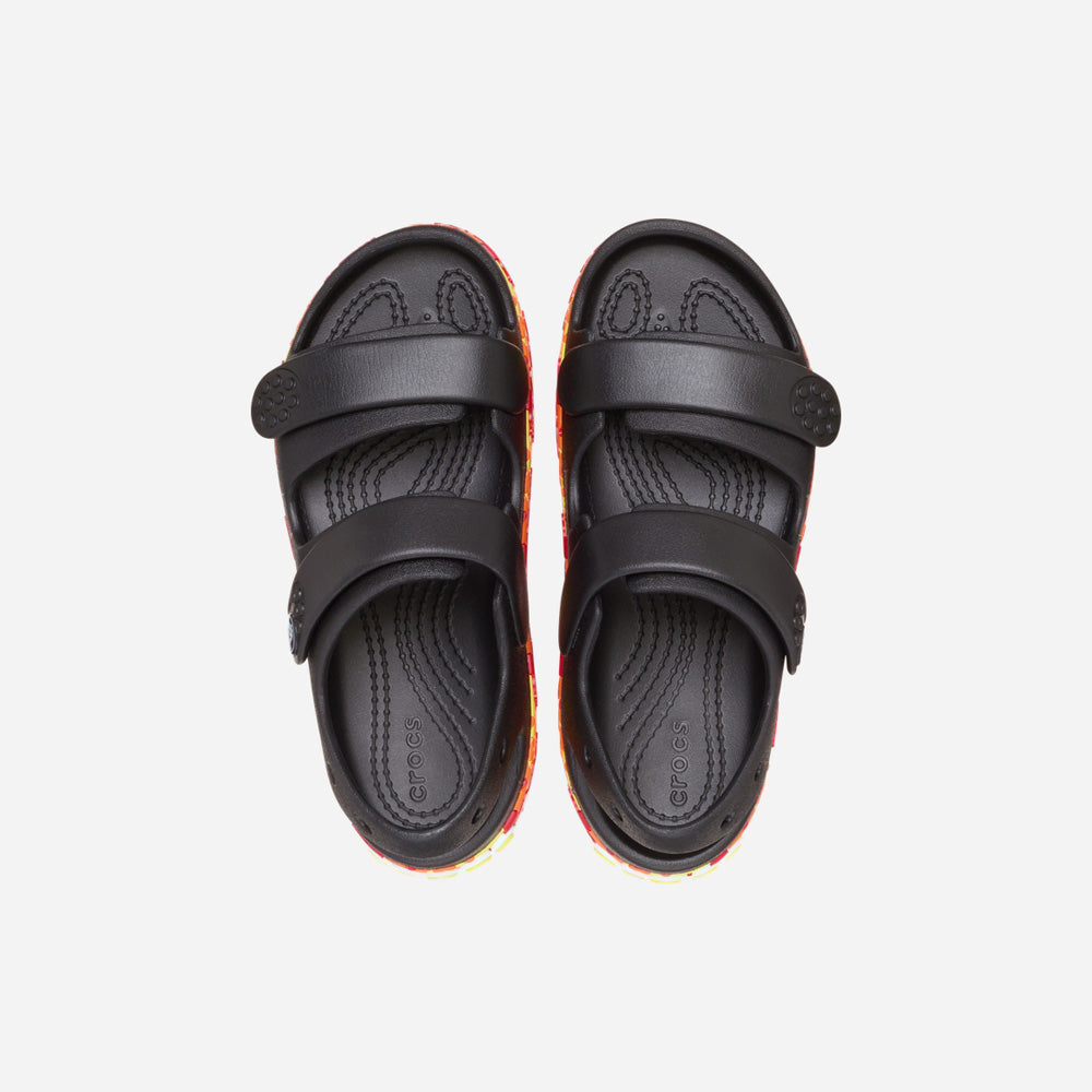 Giày Sandal Trẻ Em Crocs Crocband Cruiser Flames - Đen - Supersports Vietnam