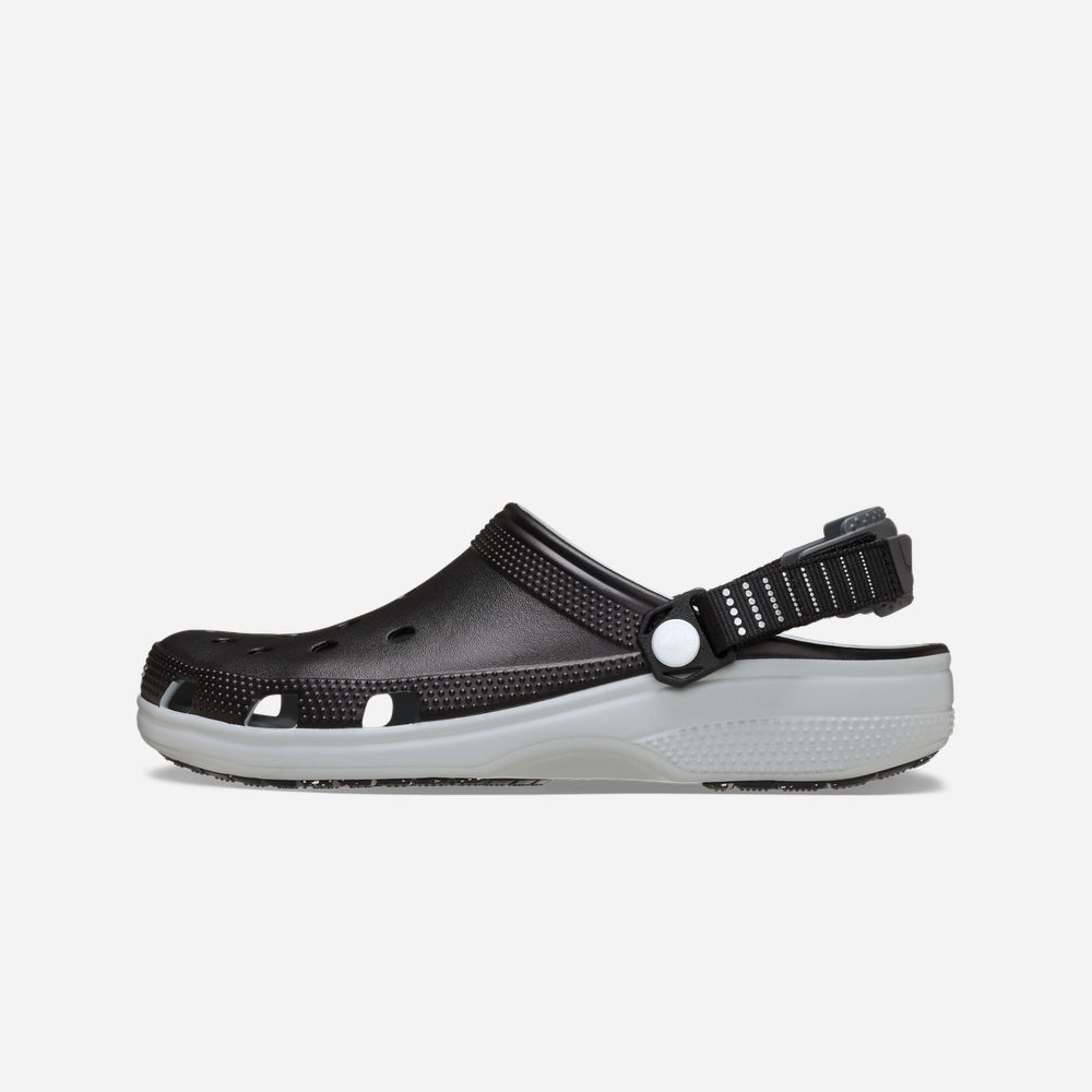 Giày Clog Unisex Crocs Classic Turbo - Đen - Supersports Vietnam