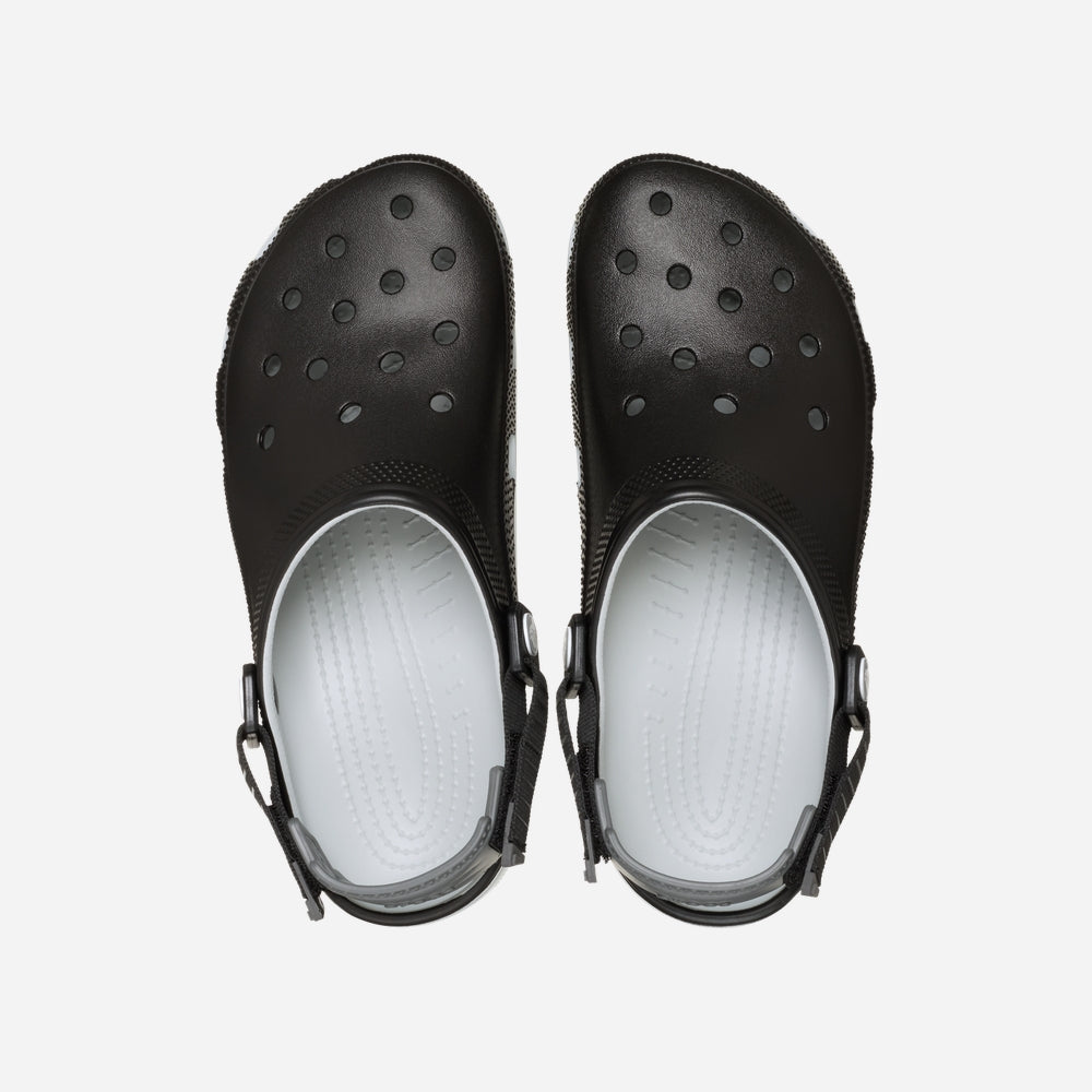 Giày Clog Unisex Crocs Classic Turbo - Đen - Supersports Vietnam