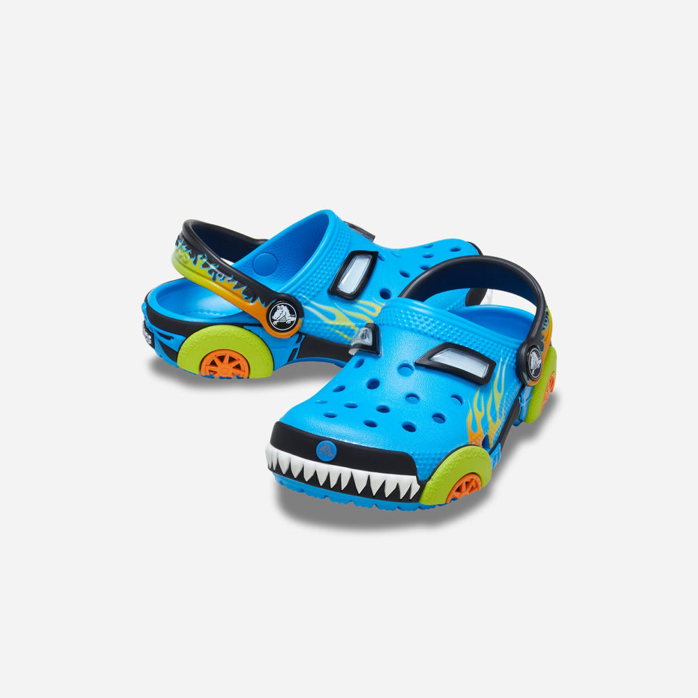 Giày Clog Trẻ Em Crocs Classic Iamonster Truck Neon Ocean - Nhiều Màu - Supersports Vietnam