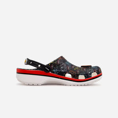 Giày Clog Unisex Crocs Pokemon Print Classic - Đen - Supersports Vietnam