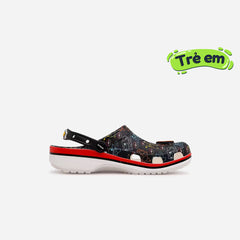 Giày Clog Trẻ Em Crocs Pokemon Print Classic - Đen - Supersports Vietnam