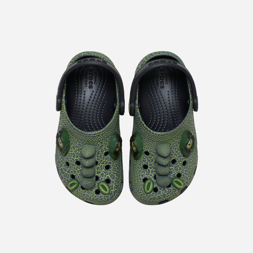 Giày Clog Trẻ Em Crocs Classic Iam Scary Dino - Xanh Lá - Supersports Vietnam