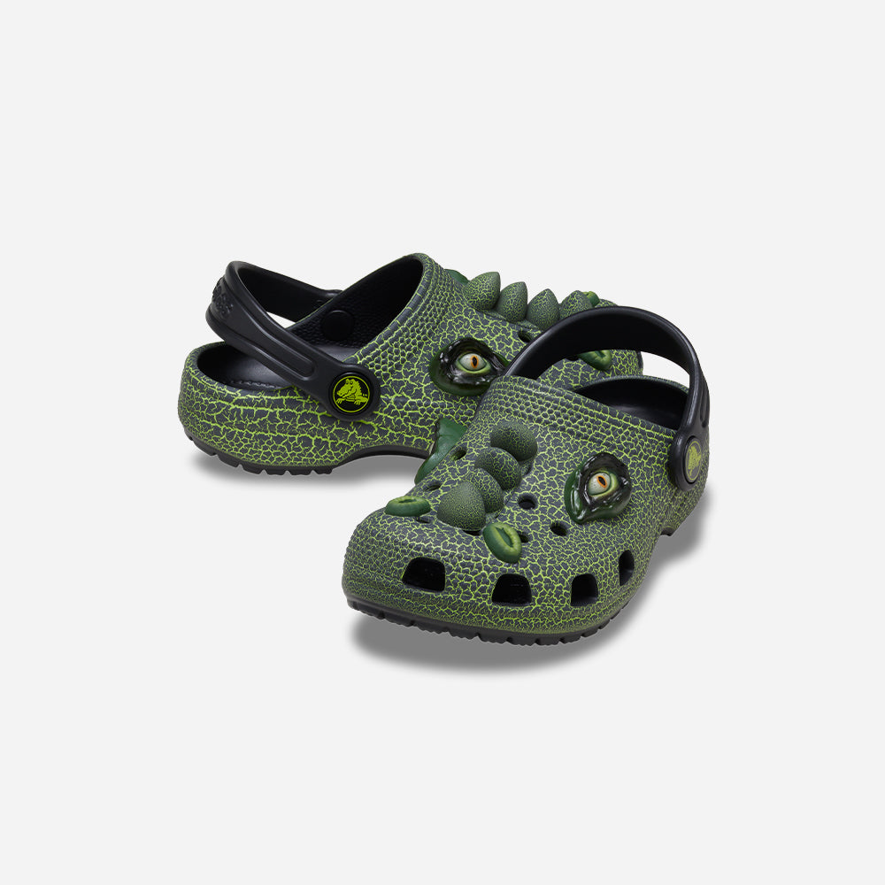 Giày Clog Trẻ Em Crocs Classic Iam Scary Dino - Xanh Lá - Supersports Vietnam