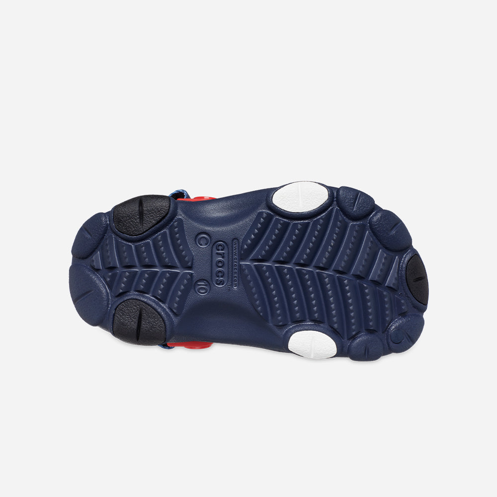 Giày Clog Unisex Crocs Classic Spiderman Web - Đỏ - Supersports Vietnam