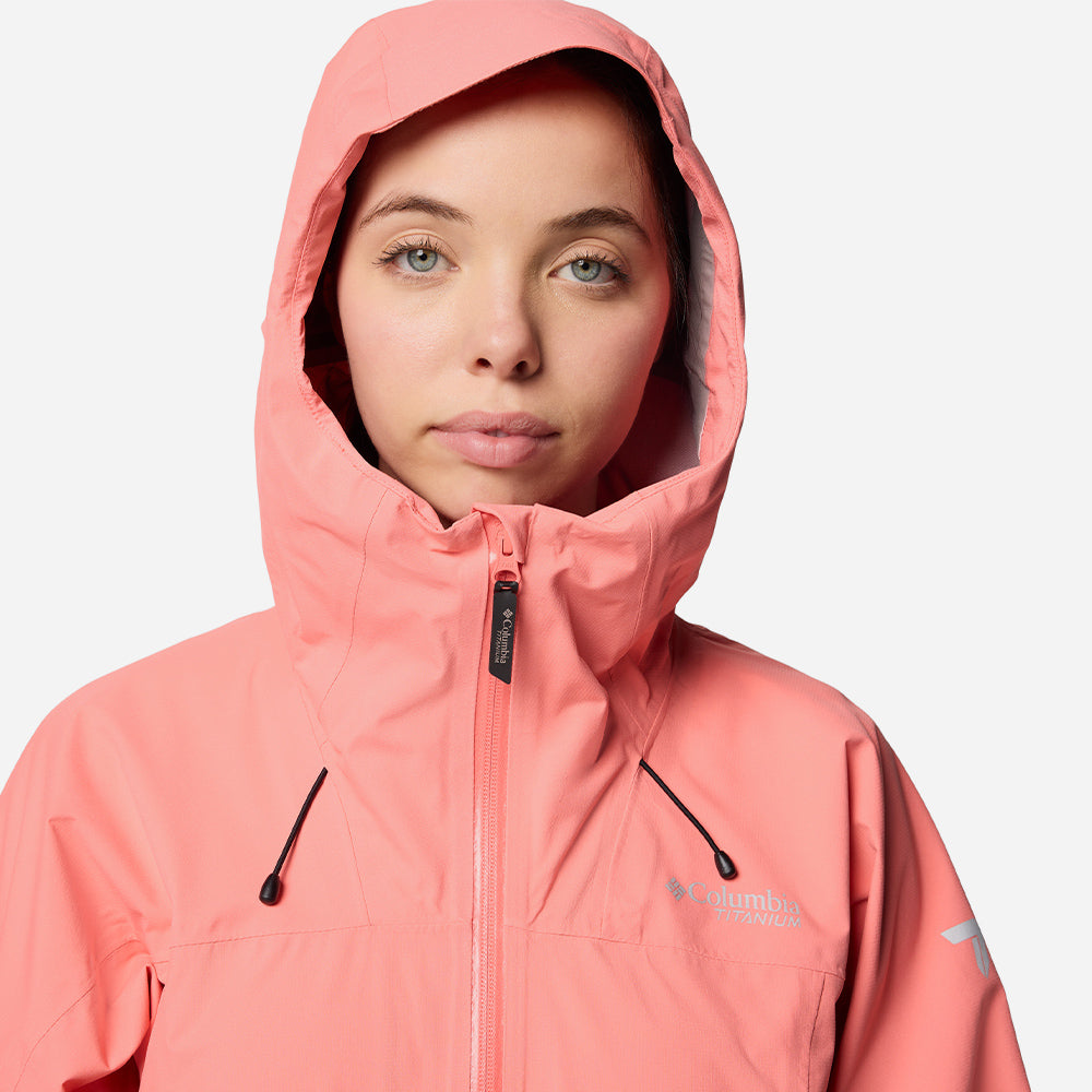 Áo Khoác Nữ Columbia Northwest Explorer™ 3L Shell - Hồng - Supersports Vietnam