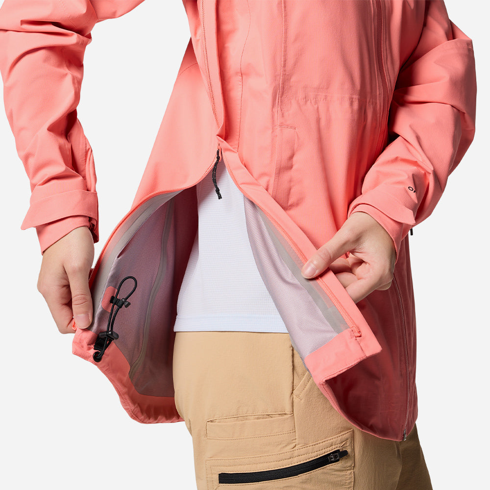 Áo Khoác Nữ Columbia Northwest Explorer™ 3L Shell - Hồng - Supersports Vietnam