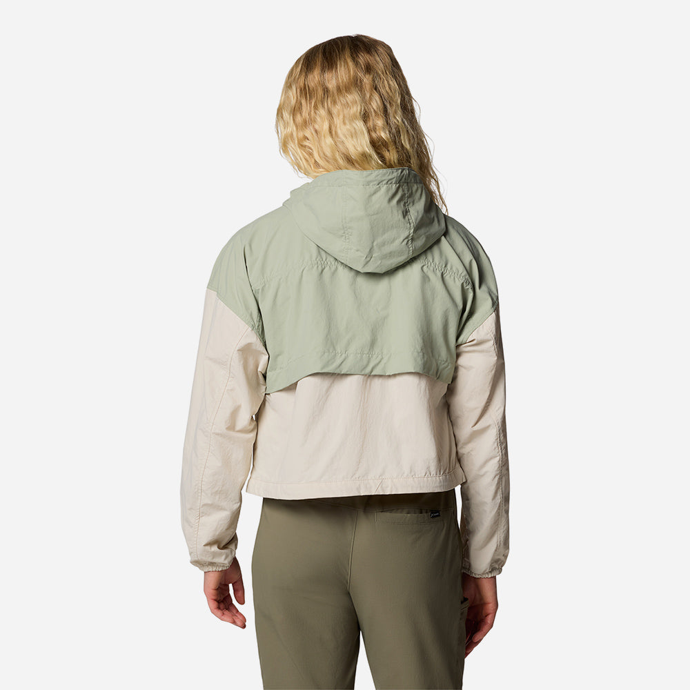 Áo Khoác Nữ Columbia Spire Valley™ Cropped Windbreaker - Xanh Mint - Supersports Vietnam
