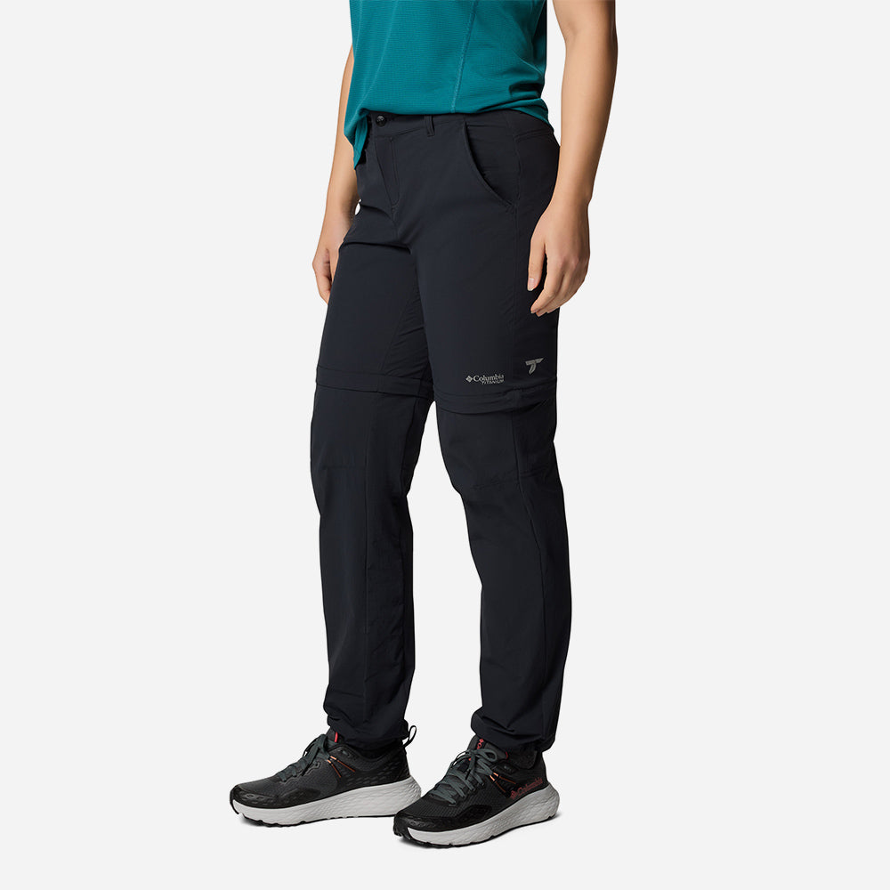Quần Dài Thể Thao Nữ Columbia Summit Valley™ Convertible Ii - Đen - Supersports Vietnam
