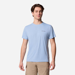 Áo Thun Tay Ngắn Nam Columbia Zero Rules™ Light Short Sleeve Crew - Xanh Dương - Supersports Vietnam