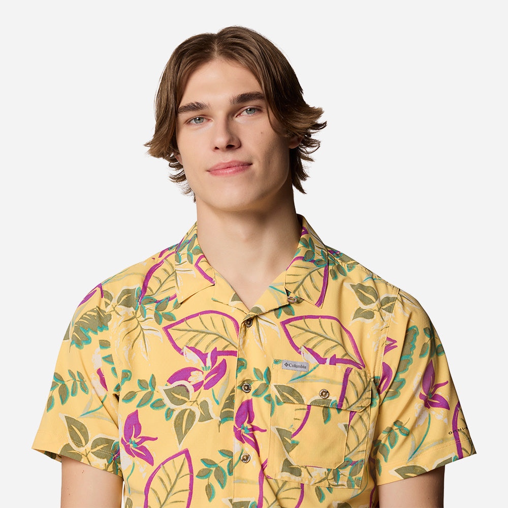 Áo Sơ Mi Tay Ngắn Nam Columbia Tech Trail™ Utility Printed Woven Short Sleeve - Nhiều Màu - Supersports Vietnam