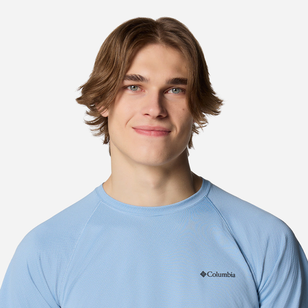 Áo Thun Nam Columbia Alpine Chill™ Pro Ss Crew - Xanh Dương - Supersports Vietnam