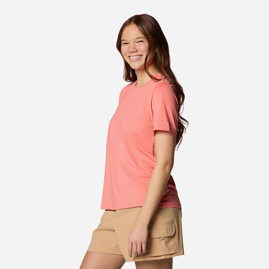 Áo Thun Tay Ngắn Nữ Columbia Wild Springs™ Short Sleeve - Hồng