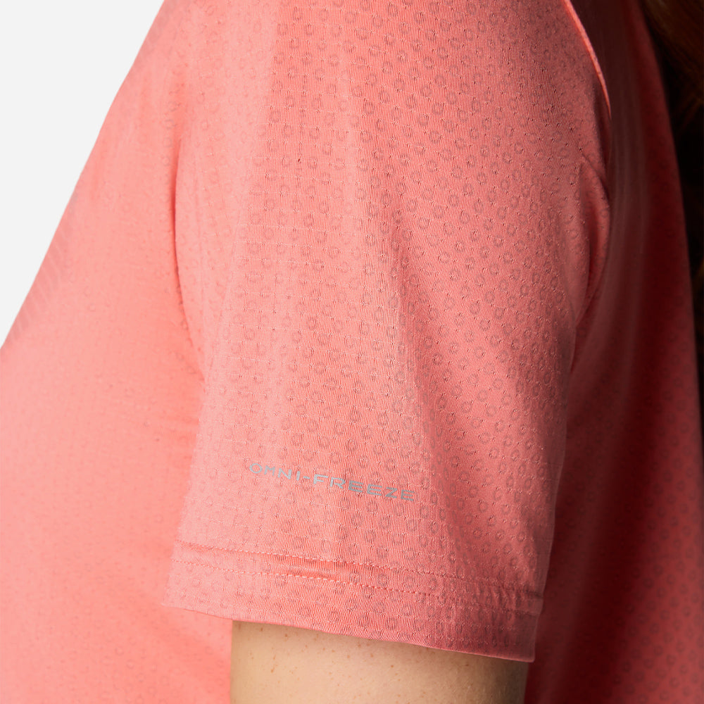 Áo Thun Tay Ngắn Nữ Columbia Wild Springs™ Short Sleeve - Hồng - Supersports Vietnam