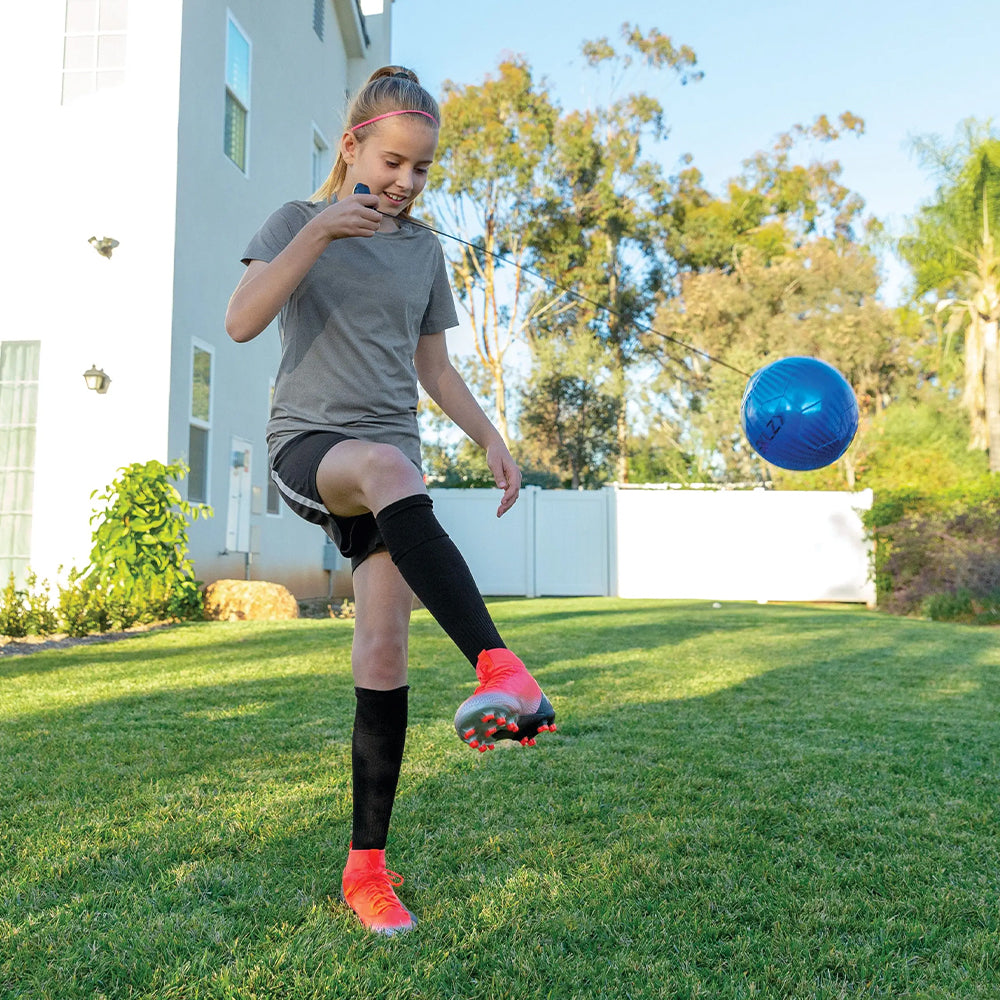 Bộ Dây Đàn Hồi Và Banh Bóng Đá Sklz Star-Kick Touch Trainer - Xanh Dương - Supersports Vietnam