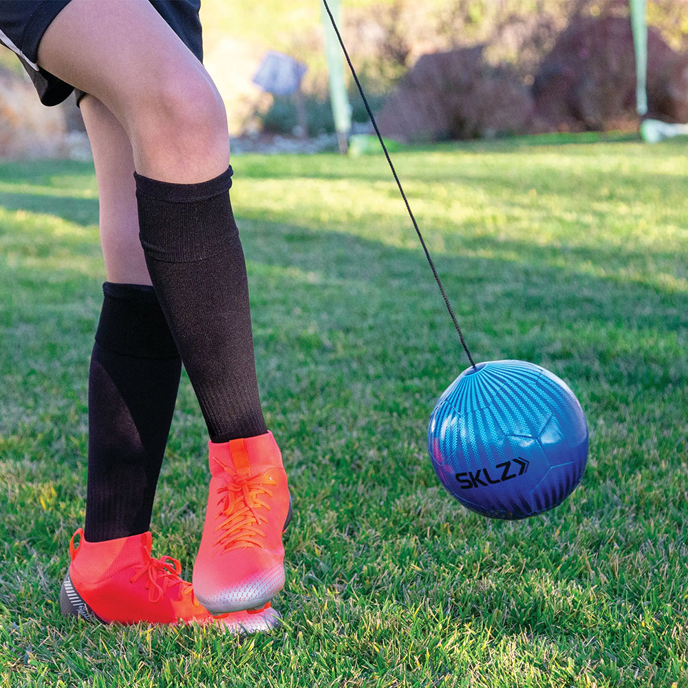 Bộ Dây Đàn Hồi Và Banh Bóng Đá Sklz Star-Kick Touch Trainer - Xanh Dương - Supersports Vietnam