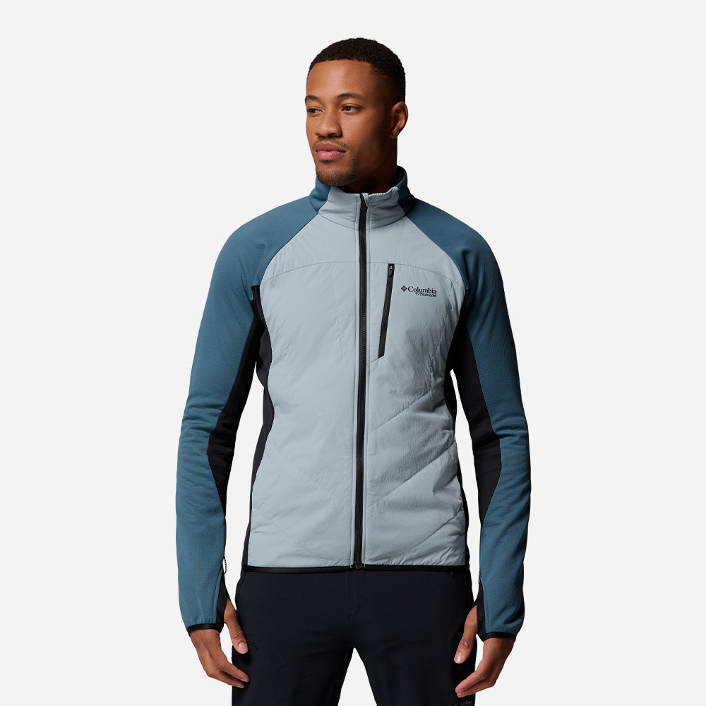 Áo Khoác Nam Columbia Arctic Crest™ Hybrid Full Zip - Xanh Dương - Supersports Vietnam