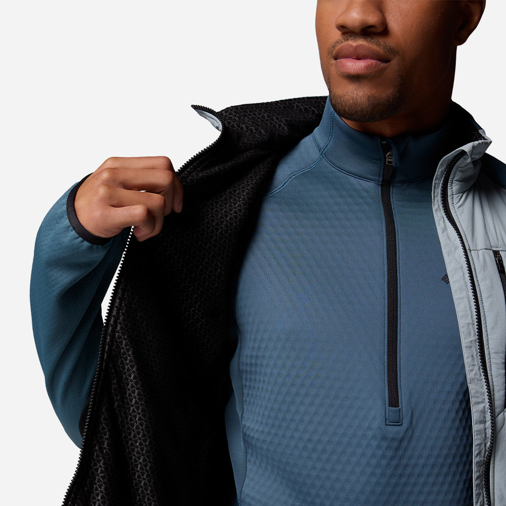 Áo Khoác Nam Columbia Arctic Crest™ Hybrid Full Zip - Xanh Dương - Supersports Vietnam