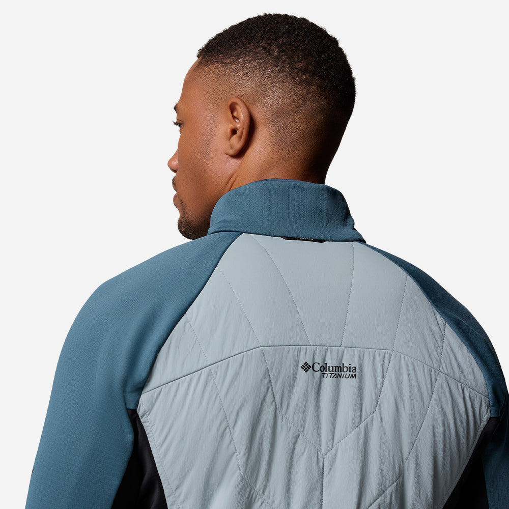 Áo Khoác Nam Columbia Arctic Crest™ Hybrid Full Zip - Xanh Dương - Supersports Vietnam