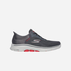 Giày Đi Bộ Nam Skechers GOwalk 7 - Xám - Supersports Vietnam