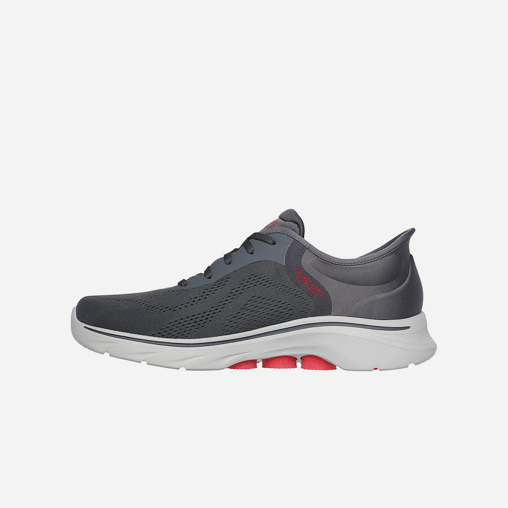 Giày Đi Bộ Nam Skechers GOwalk 7 - Xám - Supersports Vietnam